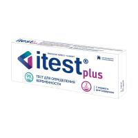 foto тест-смужка для визначення вагітності itest plus, 2 шт