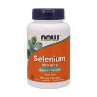 foto дієтична добавка в капсулах now foods selenium селен 200 мкг, 180 шт