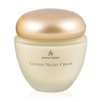 foto золотий нічний крем для обличчя anna lotan liquid gold golden night cream, 50 мл