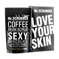 foto кавовий скраб для тіла й обличчя mr.scrubber sexy сhocolate для всіх типів шкіри, 200 г