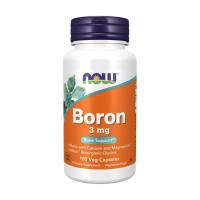 foto харчова добавка мінерали в капсулах now foods boron бор 3 мг, 100 шт
