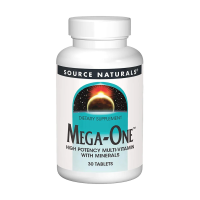 foto дієтична добавка вітаміни та мінерали в таблетках source naturals mega-one, 30 шт
