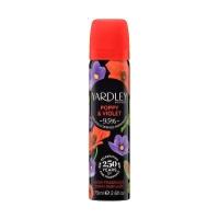 foto парфумований дезодорант-спрей yardley poppy & violet жіночий, 75 мл