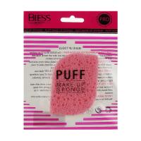 foto спонж для зняття макіяжу bless beauty puff make up sponge прямокутний, 5.5*8 см