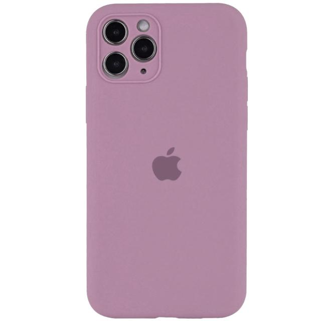 foto чохол silicone case full camera protective (аа) для apple iphone 12 pro max (ліловий / lilac pride)
