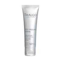 foto сонцезахисний крем для обличчя thalgo post-peeling marin sunscreen cream spf 50+, 50 мл