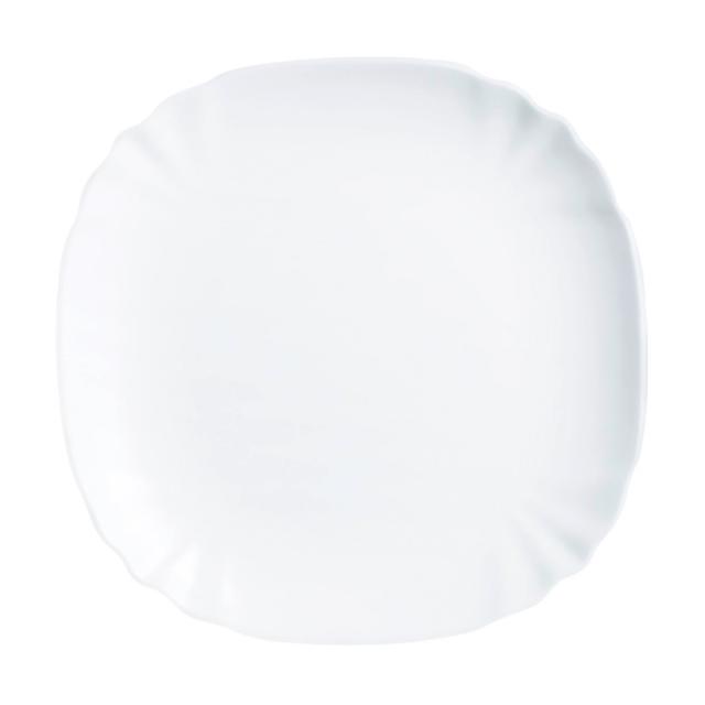 foto тарілка обідня luminarc lotusia біла, 29 см (n3621)