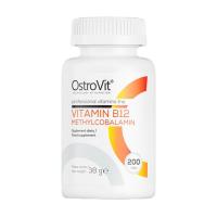 foto дієтична добавка вітаміни в таблетках ostrovit vitamin b12 methylcobalamin вітамін b12 метилкобаламін, 100 мкг, 200 шт