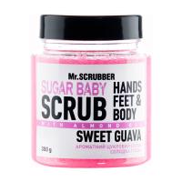 foto цукровий скраб для тіла mr.scrubber sugar baby sweet guava для всіх типів шкіри, 300 г