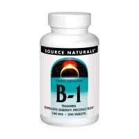 foto харчова добавка вітаміни в таблетках source naturals vitamin b1 вітамін b1, 250 шт