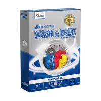 foto універсальний порошок для прання wash & free universal washing powder, 7 циклів прання, 400 г