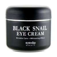 foto крем для шкіри навколо очей eyenlip black snail eye cream з муцином чорного равлика, 50 мл