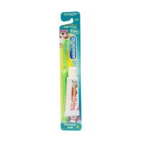 foto дитячий набір для чищення зубів kodomo від 6 до 9 років (зубна щітка + зубна паста, 15 г)