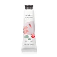 foto парфумований крем для рук innisfree jeju life perfumed hand cream 07 pink coral, 30 мл