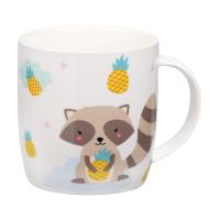 foto чашка ardesto cute raccoon порцеляна, 350 мл