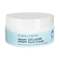 foto підтягувальний крем для обличчя hollyskin collagen face cream з колагеном, 50 мл