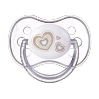 foto пустушка силіконова canpol babies newborn baby кругла, бежева, від 6 до 18 місяців (22/563)