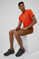 foto спортивна футболка columbia zero rules колір помаранчевий однотонна
