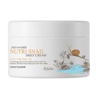 foto крем для обличчя esfolio nutri snail daily cream з муцином равлика, 200 мл