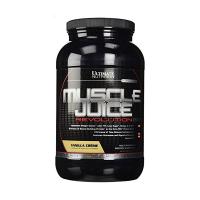 foto дієтична добавка гейнер в порошку ultimate nutrition muscle juice revolution 2600 ванільний крем, 2.12 кг