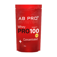 foto дієтична добавка протеїн в порошку ab pro whey pro 100 concentrated банан, 1 кг