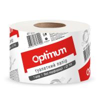 foto туалетний папір pro service optimum сірий, 1-шаровий, 145 відривів, 1 рулон