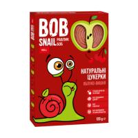 foto натуральні цукерки bob snail яблуко-вишня, 120 г