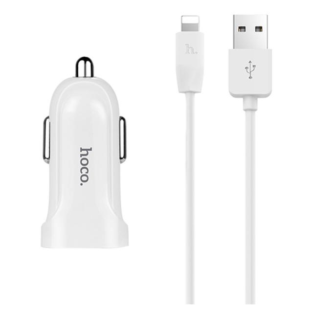 foto азп hoco z2 charger + cable (lightning) 1.5a 1usb