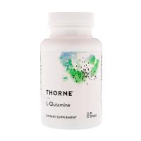 foto дієтична добавка амінокислота thorne research l-glutamine, 90 шт