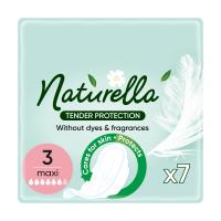 foto прокладки для критичних днів naturella tender protection maxi ніжний захист, 7 шт