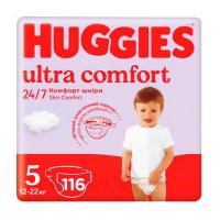 foto підгузки huggies ultra comfort розмір 5 (12-22 кг), 116 шт