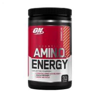 foto харчова добавка амінокислота в порошку optimum nutrition essential amino energy strawberry lime, 270 г