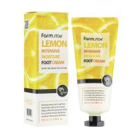 foto крем для ніг farmstay lemon intensive moisture foot cream з екстрактом лимона, 100 мл