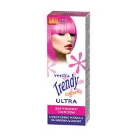 foto відтінкова крем-фарба для волосся venita trendy semi permanent color cream 30 яскраво-рожевий, 105 мл