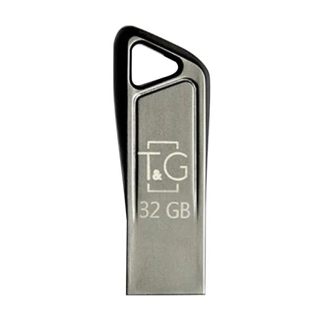 foto флеш-драйв usb flash drive t & g 114 metal series 32gb (срібний)