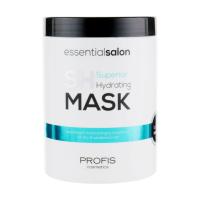foto зволожувальна маска для волосся profis cosmetics superior hydrating mask, 1 л