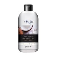 foto розслаблювальний гель для душу natigo relaxing shower gel кокос, 100 мл