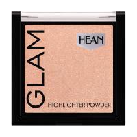foto хайлайтер для обличчя hean glam highlighter powder 205 creamy glow, 9 г
