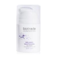foto відбілювальний денний крем для обличчя biotrade cosmeceuticals melabel whitening day cream spf50+, 50 мл