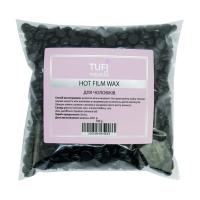 foto гарячий полімерний віск у гранулах tufi profi premium hot film wax для чоловіків, 100 г