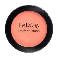 foto рум'яна для обличчя isadora perfect blush 50 poppy peach, 4.5 г
