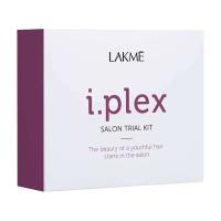 foto пробний салонний набір для відновлення волосся lakme  i.plex salon trial kit, 4 предмети