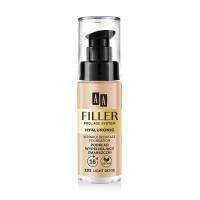 foto тональний крем для обличчя aa make up filler wrinkle decrease foundation 103 light beige, 30 мл