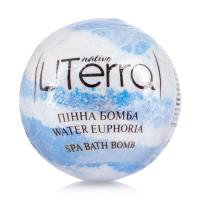 foto бомба для ванни uterra native water euphoria, голубая, 140 г