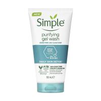 foto очищувальний гель для вмивання simple daily skin detox purifying face wash, 150 мл
