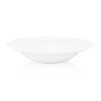foto тарілка глибока ardesto prato порцеляна, біла, 30 см (ar3613p)