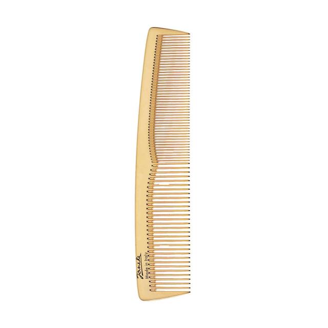 foto гребінець для волосся janeke gold large styling comb золотий, великий
