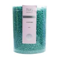 foto гарячий полімерний віск у гранулах tufi profi premium hot film wax хлорофіл, 1 кг