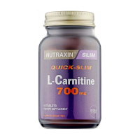 foto дієтична добавка в таблетках nutraxin slim quick-slim l-carnitine l-карнітин 700 мг, 60 шт