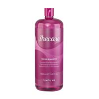 foto відновлювальний шампунь для волосся inebrya shecare repair shampoo, 1 л